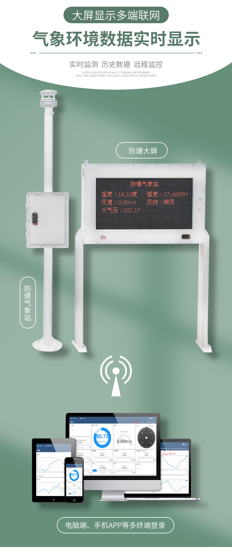 防爆氣象站 防爆氣象站